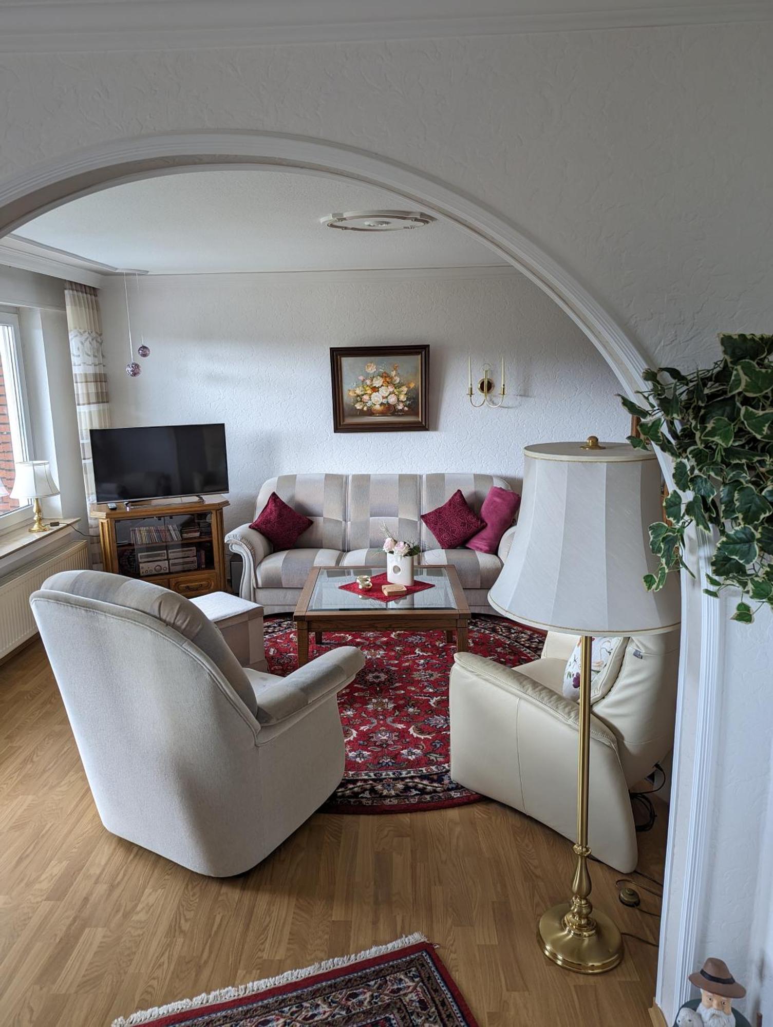 Ferienwohnung Leni Erstes Og Inkl Balkon Gartenblick Kostenfreier Parkplatz Stadtnah Aber Ruhig Gelegen Meppen Exterior foto